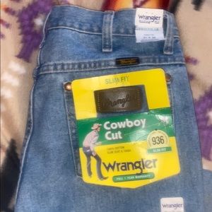 Wrangler Slim Fit 31x38 Jeans